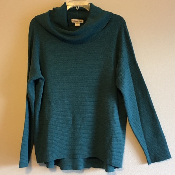 Coldwater Creek Sweaters - Oversized Long Sleeve Merino Wool Sweater Blouse